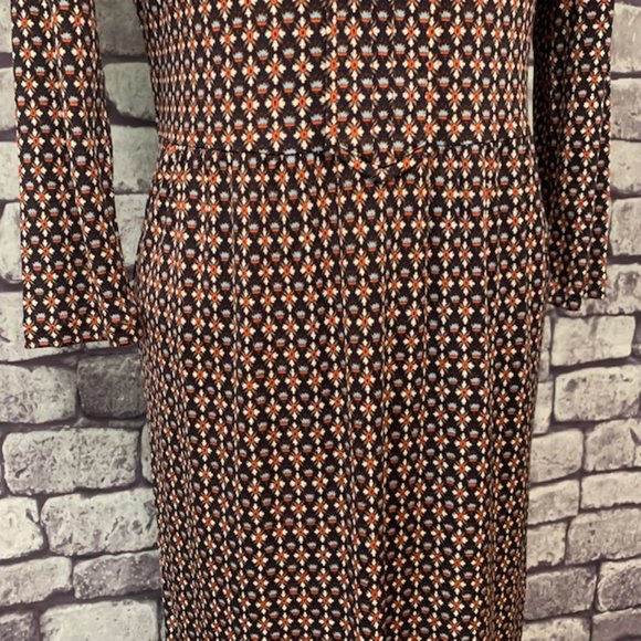 🎉Host Pic🎉Tory Burch Silk L-Sleeve Dress Size SP - Picture 3 of 10
